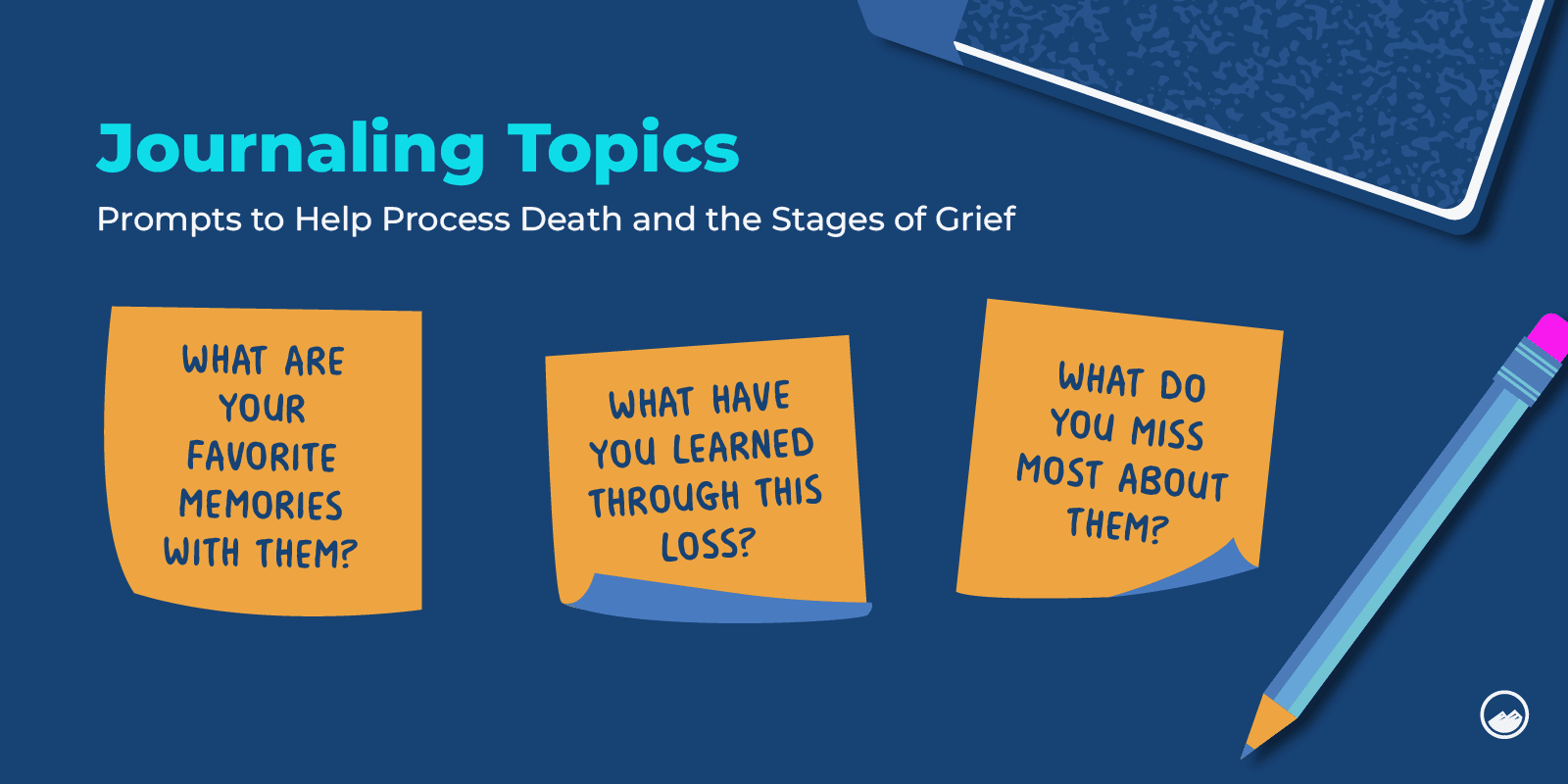 5 Stages Of Grief Graphics 10 Journaling Topics To Process Death And Stages Of Grief Inline Image