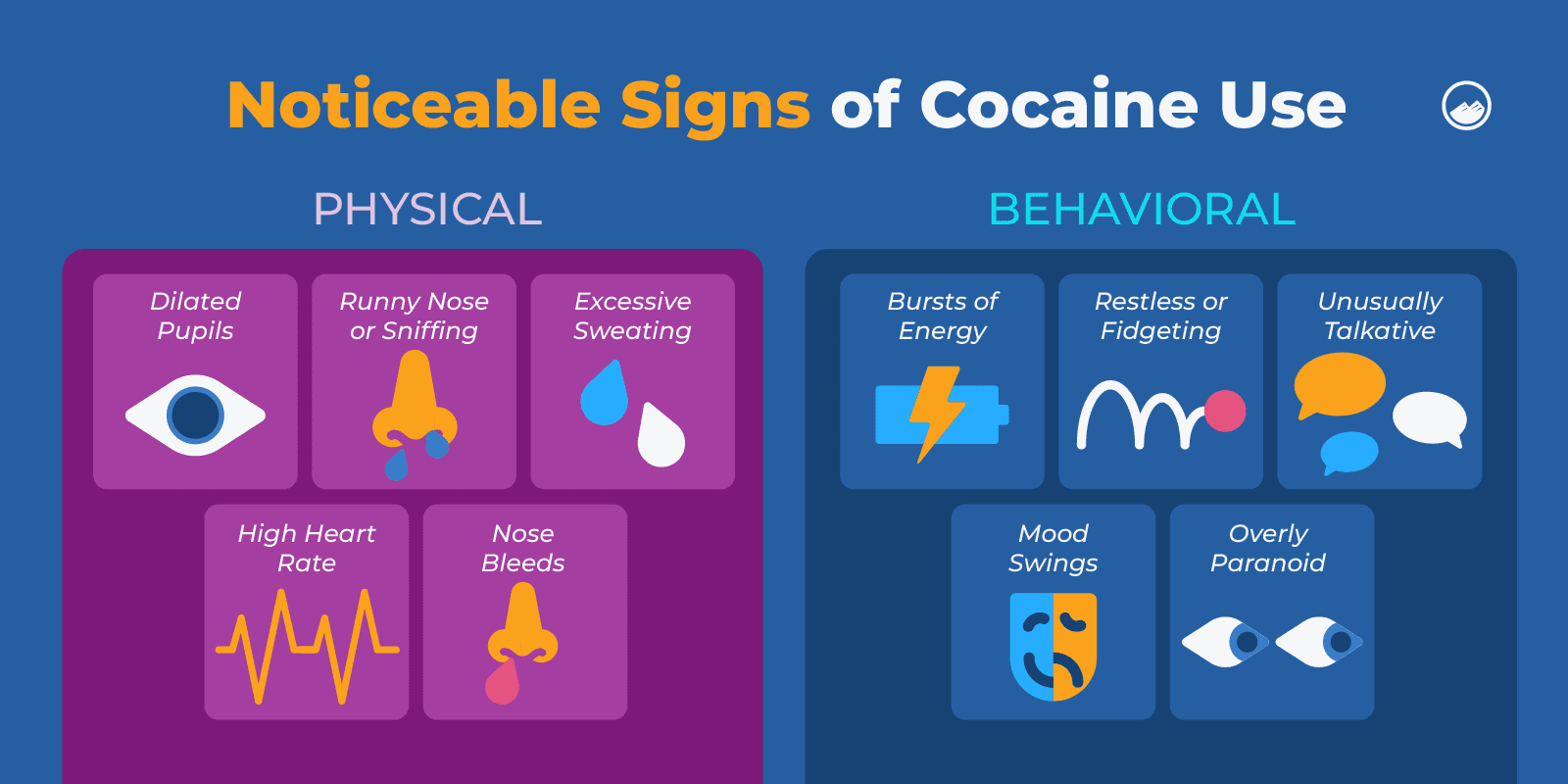 Cocaine Addiction Graphics 05 Noticeable Signs Of Cocaine Use Physical And Behavioral Inline Image