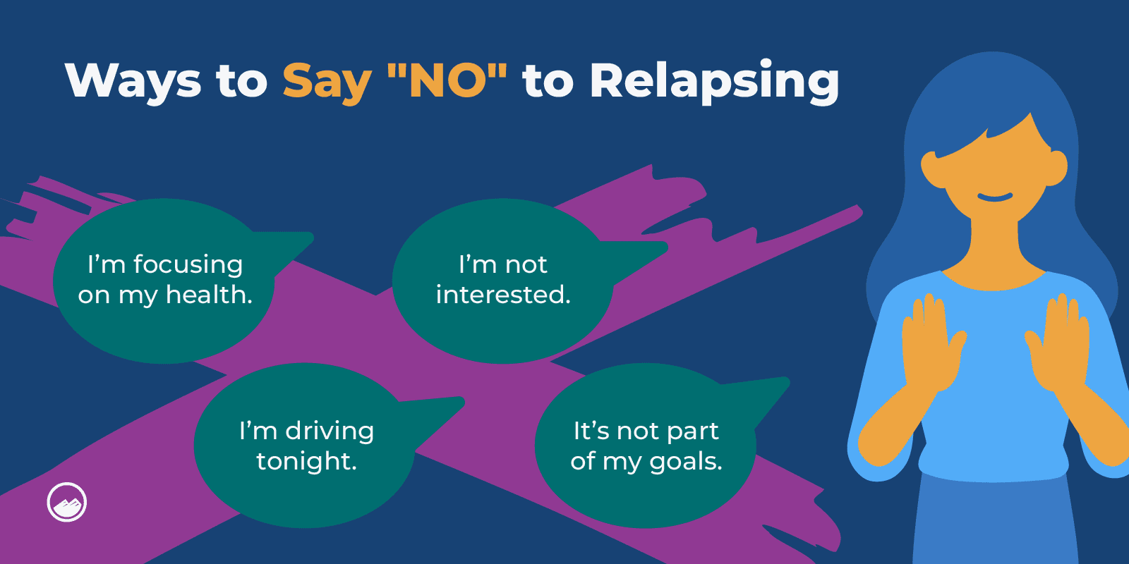 How To Stay Sober Graphics 09 Ways To Say No To Relapsing Inline Image