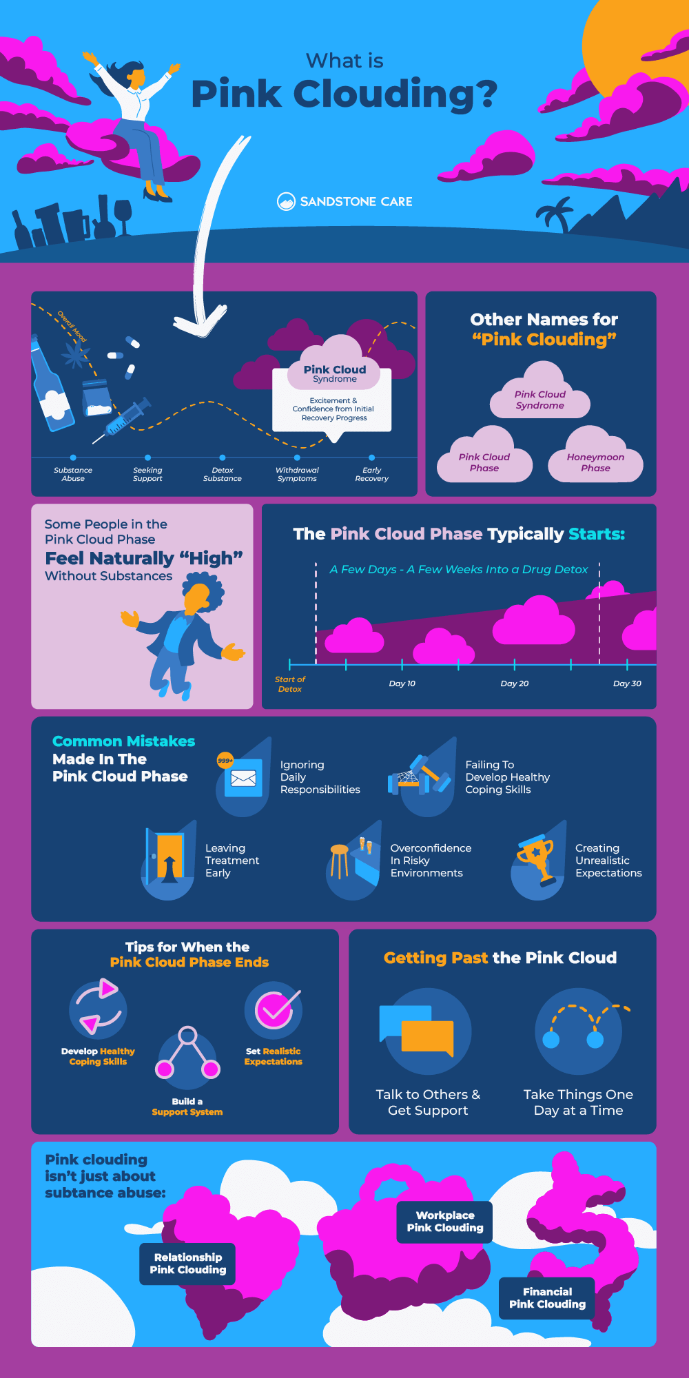 Pink Cloud InfoGraphic