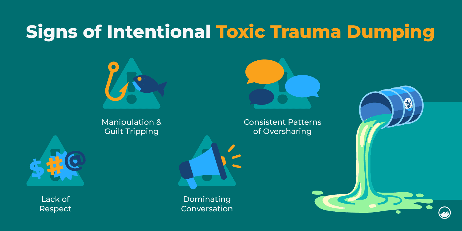 Trauma Dumping Graphics 07 Signs Of Intentional Toxic Trauma Dumping Inline Image