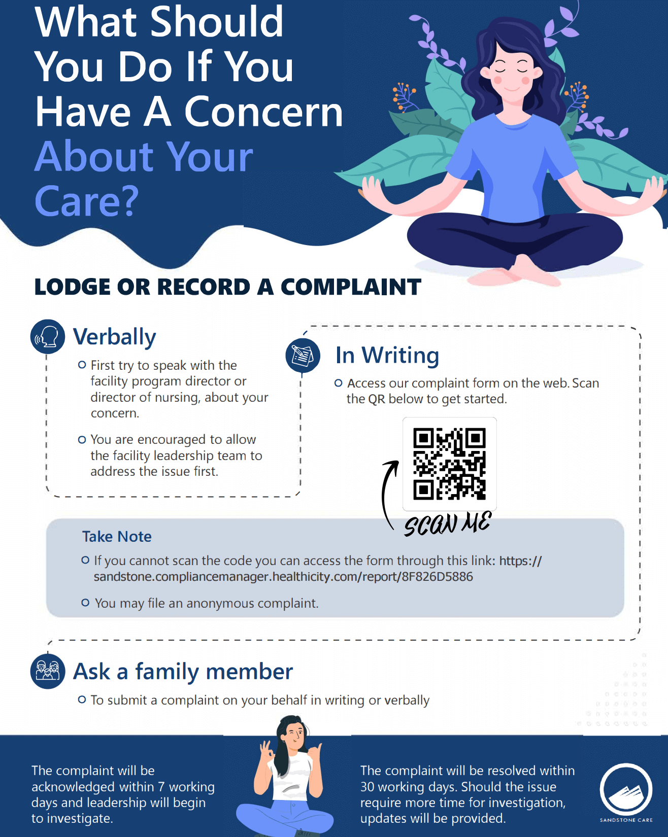 grievance submission flyer