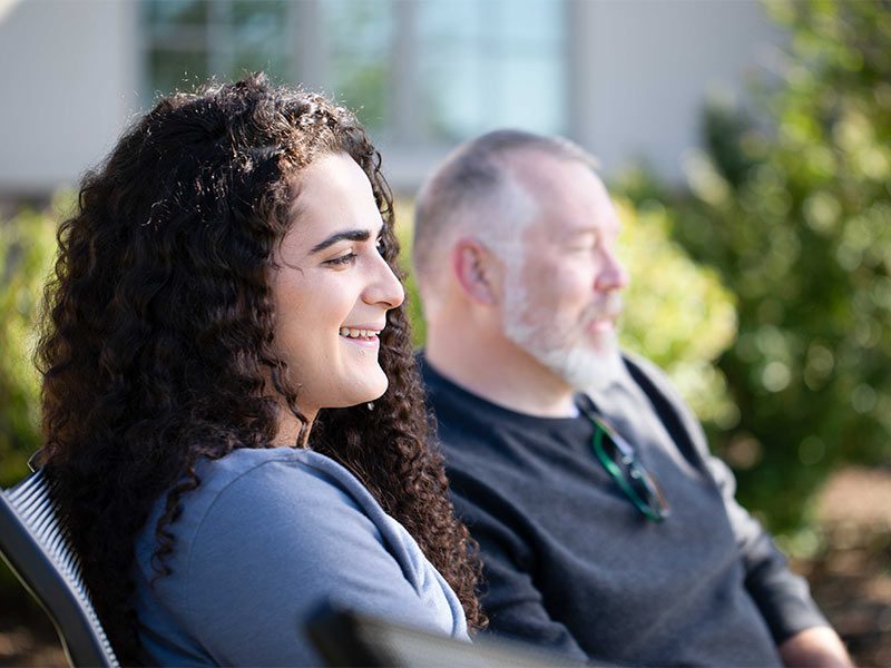 Young Adult Woman Smiling